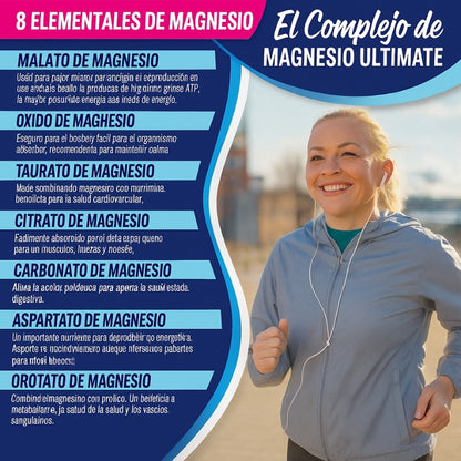 Magnesio Complex™ 8 en 1 – Equilibrio Corporal Completo