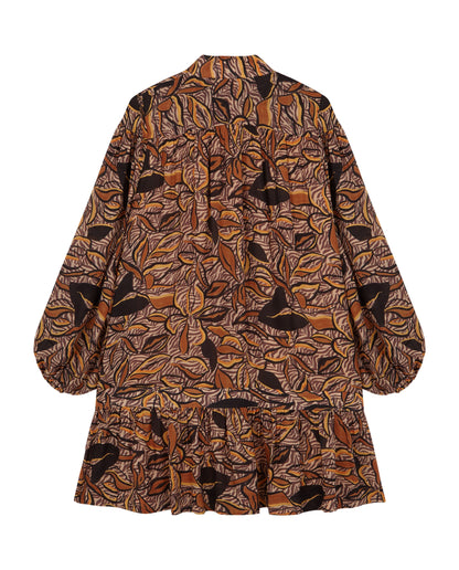 LINA | Vestido corto manga larga